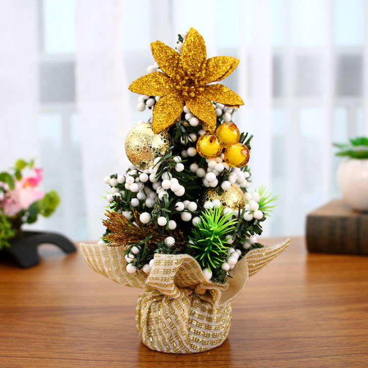 20Cm%20Merry%20Christmas%20Tree%20Office%20Home%20Bedroom%20Doll%20Gift%20Children%20Desk%20Decoration%20-%20Image%204