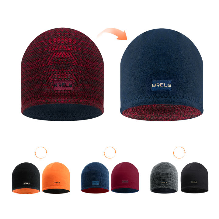 WRELS%20Knitted%20Hat%20Double-Sided%20Pullover%20Hat%20Warm%20Thickened%20Winter%20Hats%20Windproof%20Sun-Proof%20Beanie%20Hat%20Elastic%20Cycling%20Ski%20Cap%20-%20Image%203