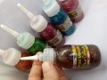 6 pieces of glue bottle gliter. 