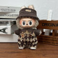 Fashion Clothes Hoodies Doll Clothes Color Match Hoodies Dolls Accessories For 17cm Labubu Doll Clothes . 