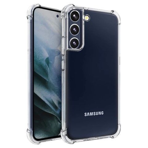 Transparent case black shockproof case Samsung S 21 s 21 plus s 21 ultra/s 22 plus 22 ultra-thin use for Samsung Galaxy S21 S21 + s21 ultra/S22/S22 + / S22 ultra TPU soft case