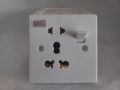 Multi-Functional Power Plug 40A 500V Multi Switch Power Socket Power Plug Board With Neon Bulb - 7 in 1 Power Plug Socket Suitable for UPS, Oven, Fridge, Motor or other Electric Equipment. 