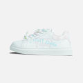 Panda Women Casual Sneaker | White Blue Pink.