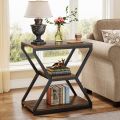 Industrial End Table, 3-Tier Sofa Side Table Bedside Table

customized. 