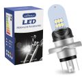1pcs H4 Led BA20d H6 P15D LED Headlight Motorcycle Bulbs Headlights Fog Lights Hi Low Beams Daytime Running Light Moto Headlamp. 