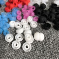 50pcs/lot Earphone Silicone Case Covers Soft Ear Tips For Headphones Ear Pads Cushion Caps Earbuds Replacement Accessories. 