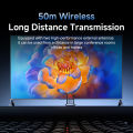 Hagibis Wireless HDMI Transmitter and Receiver Kit Wireless HDMI Extender TV Dongle Plug & Play Streaming for Laptop Projector.