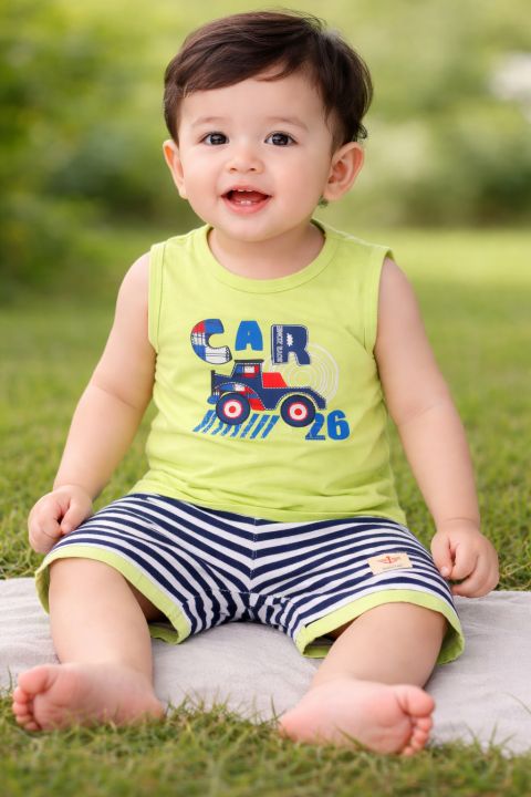 3%20months%20to%2018%20months%20Stylish%201%20set%20Boy%20Summer%20Premium%20Quality%20Baby%20Dress%20Set%20Soft%20and%20Comfortable%20fashionable%20-%20Image%205