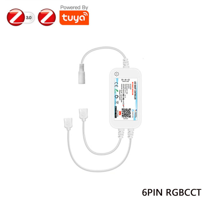 Zigbee%203.0%20Smart%20LED%20Controller%20DC5V%2012V%2024V%20Single%20Color%20CCT%20RGBW%20RGB%20Controller%20LED%20Strip%20Lights%20for%20Tuya%20Alexa%20SmartThings%20lightify%20-%20Image%207
