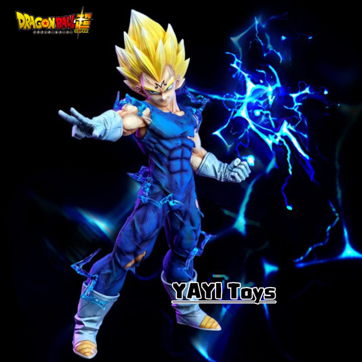 26.5cm Dragon Ball Z Majin Vegeta Anime Action Figure Collectible Statue Decoration Pvc Model Toys