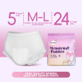 5pcs High Quality Women's Sanitary Pants Disposable Menstrual Panties Disposable Underwear All Day Or Night Sleeping Protect. 