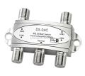 4 x 1 DiSEqc 4- Way Switch DS-04C High Isolation Connect 4 Satellite Dishes 4 LNB For Satellite Receiver. 