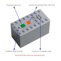 MOC Power Functions Parts Building Blocks Train Track Motor Battery Box Infrared Speed Remote Control Receiver Brick for Legoeds. 