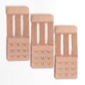 3 Pieces Lady Adjustable Bras Extenders 3 Hook Triplex Row Extension Buckle for Bra Underwear Extend Clasp Intimates Accessories. 