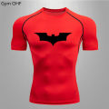 Men's T Shirt Outdoor Training Fitness Gym Jogging Running Sweatshirt Compression Shirts Tight Elastic Breathable. 