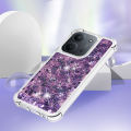 Luxury Bling Glitter Liquid Quicksand Phone Case For Xiaomi Redmi 15C 15 C Shockproof Anti Fall Girls Cute Clear Protect Cover.