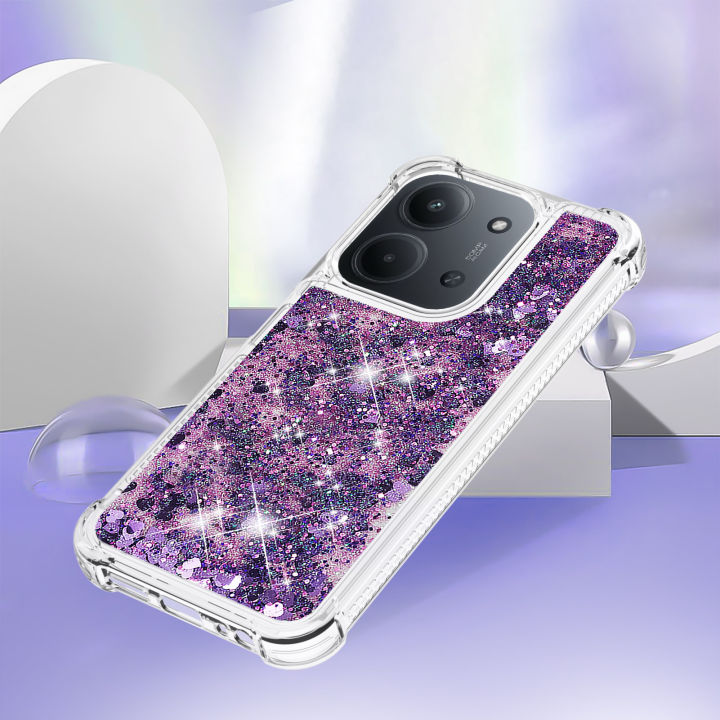 Luxury%20Bling%20Glitter%20Liquid%20Quicksand%20Phone%20Case%20For%20Xiaomi%20Redmi%2015C%2015%20C%20Shockproof%20Anti%20Fall%20Girls%20Cute%20Clear%20Protect%20Cover%20-%20Image%202