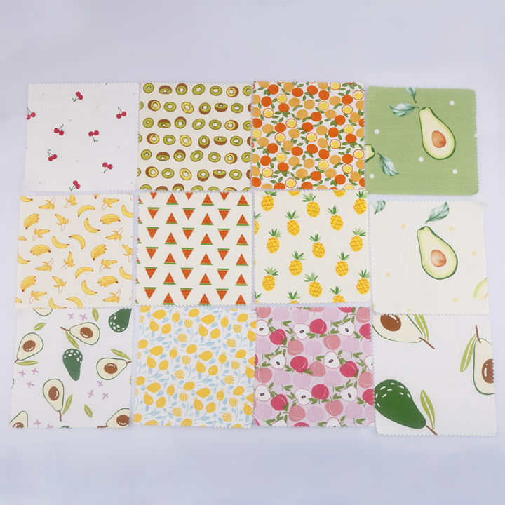 12Pcs/Set%20Fruit%20Series%20Printed%20Cotton%20Twill%20Fabric%20Patchwork,Square%20Shape%20Cloth%20Bundle%20For%20DIY%20Handmade%20Sewing&Quilting%20Material%20-%20Image%206