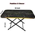 Wooden Folding Table Modern Cofee Table Studying Table Laptop Table. 