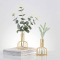 INS Style Nordic Transparent Glass Vase Ornaments Home Creative Simple Living Room Dried Flower Arranger Decoration. 