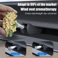 Air Outlet Aromatherapy Clip For Tesla All MODEL3/Y Black Plastic Air Freshener Adapter Bracket For Aromatherapy Decora Accessor.