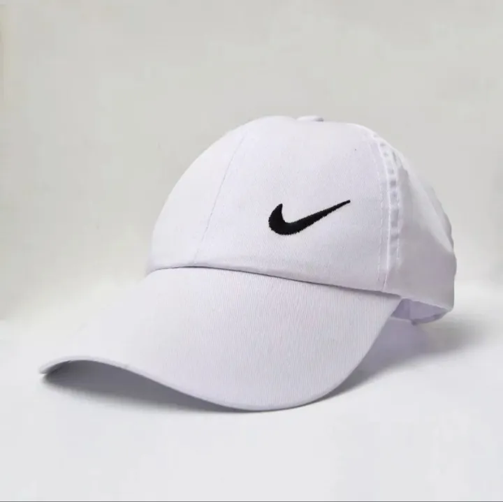NEW%20Nike%20BASEBALL%0ACAP%20PLAIN%20White%20-%20Image%204