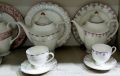 Bone China Tea Set 24 Pcs Lightweight Premium Quality Imported 6 Persons Serving. 