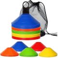Training Marker - 50 Pieces - Practise Flat Cones Cone Plastic Cone Colour Color Colours Football.. 