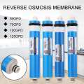 Home Kitchen Reverse Osmosis RO Membrane Replacement Water System Filter Purifier Water Drinking Treatment 50/75/100/125GPD. 