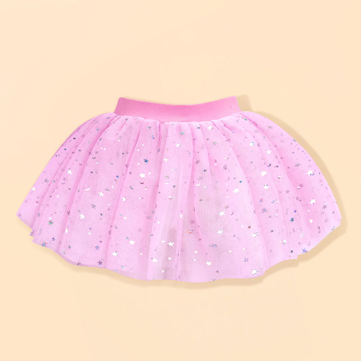 Girls%20Sparkle%20Stars%20Sequins%20Tutus%20Skirts%20Princess%20Ballet%20Dance%20Layered%20Tulle%20Tutu%20Skirts%20Kids%20Ballet%20Dress%20Up%20Clothes%20-%20Image%203