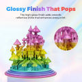 PLA Filament 1.75mm, Multicolor 3D Printer Filament, Color Gradient Change PLA, Fit Most FDM Printers, 250g (0.55lbs).