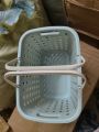 Household Portable Dirty Plastic Clothes Hamper with Handle Large Capacity Assorted Laundry Basket, Bedroom Clothes Toys Vented Storage Basket. 