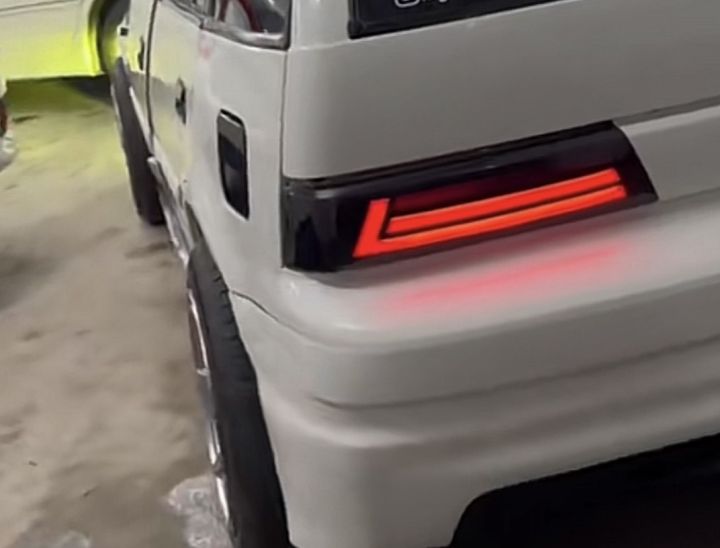 Cultus Back Reborn Body Kit modified -easy to install in any car original fiber