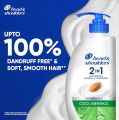 Head & Shoulders , Anti Dandruff Shampoo + Conditioner, Cool Menthol , 650 ML. 