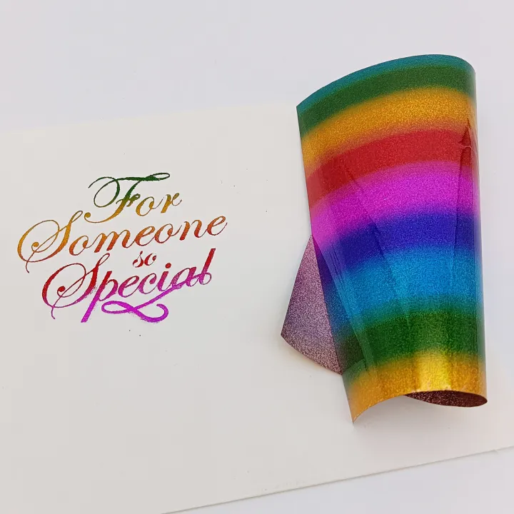 102pcs%20Hot%20Foil%20Transfer%20Film%20Sheet%20Holographic%20Stamping%20Foil%20For%20Paper%20Leather%20Paper%20Holographic%20Transfer%20Craft%20Foil%20-%20Image%203