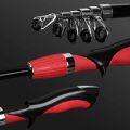 Telescopic Carbon Fiber Rod Superhard Boat 1.2m 1.4m 1.6m Ice Fly Lure Fishing Rod With High Quality Fishing Reel Fishing Set.