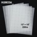 3 Plastic Cross Stitch Canvas Sheet for Cross Stitch Craft, Sewing, Embroidery, White. 