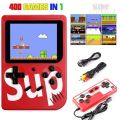 Sup Game Portable Video Game Box with Mario, Super Mario, Dr Mario, Contra, Turtles, and Other 400 Games with Battery Included. 