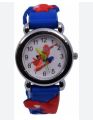 3D  cartoon pretty style  watch for kids Childern 3DDiffrent Cartoon Logo Design Watch. 