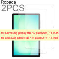 2-Pack Tempered glass screen protector for   tab A11 A11+ plus A9 8.7 A9+ A8 10.5 A7 lite tablet protective film. 