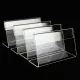 25Pcs Acrylic L-Shaped Label Stands 6x4cm Business Card Transparent Holders Deskstop Sign Frame Display Price Tag Poster Rack. 