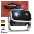 MY series Android Projector 200 ANSI Lumens 720P FHD Native 1080P 4K WiFi6 Bluetooth5 indoor outdoor projector better than HY300. 