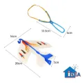 Airplane DIY slingshot light house craft toy. 