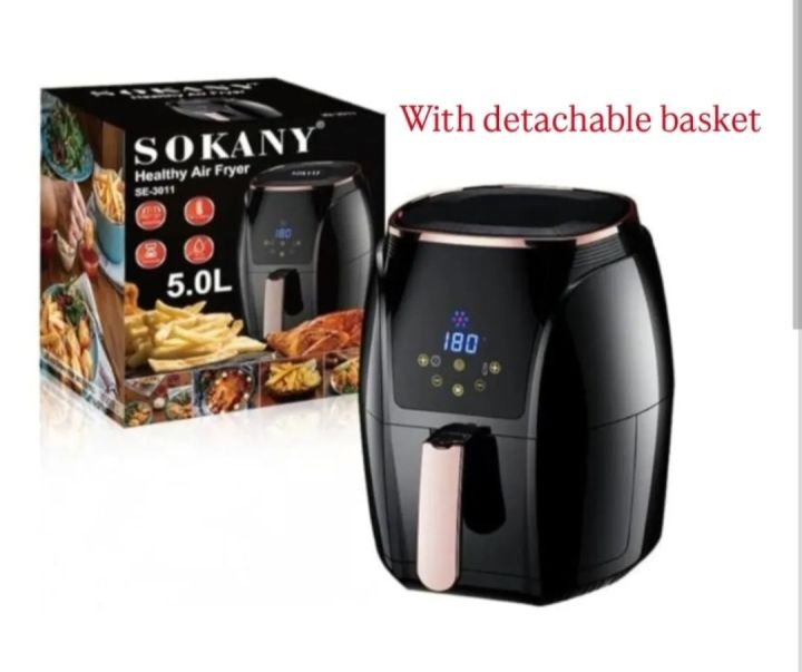 Sokany%20Digital%20Air%20Fryer%20With%20Detachable%20Basket%205%20Ltrs%20-%20Image%202