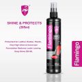 Flamingo Car Interior Cleaner & Shiner , Shines and Protects for Plastic , Leather & Rubber 295ML. 