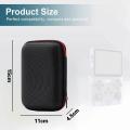 For R36S / R35S Game Console Storage Bag EVA Hard Shockproof Protective Case Carrying Bag Mini Pouch For R36S Organizer.
