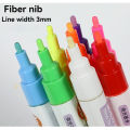 8 Colors Glow in The Dark Fabric Paints Acrylic Textile Paint Markers Glow in Dark Paint Pen DIY Graffiti Neon Art Supplies Mark. 