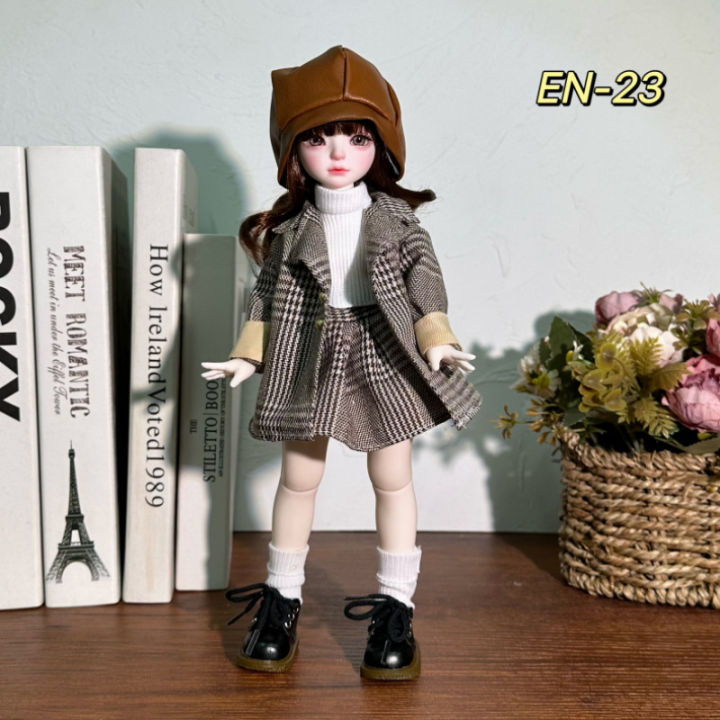 Fashion%20Casual%20Suit%2030cm%20BJD%20Doll%20Clothes%20for%20Girls%20Dress%20Up%20Accessories%20%201/6%20Scale%20Doll%20Outfit%20-%20Image%206