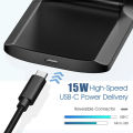 15W Fast Charging Dual Coil wirelessCharger & Phone Stand |Compatible with iPhone 17-11series,S23/S22/S21/S20 series.