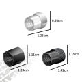 4Pcs/set Car Wheel Tire Valve Caps Air Stem Cover Dustproof Waterproof Decor For Ford Fiesta Emblem Auto Styling Tyre Accessories. 